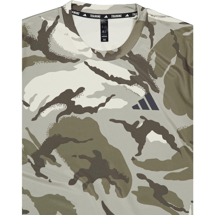 Train Essentials Seasonal Camo T-Shirt Beige