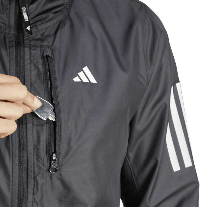 Own The Run Jacket Black