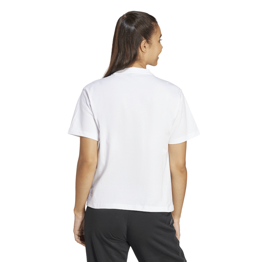 Floral Graphic Big Logo T-Shirt White