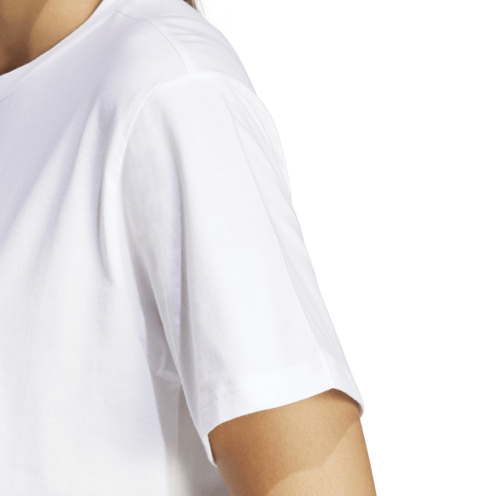 Floral Graphic Big Logo T-Shirt White