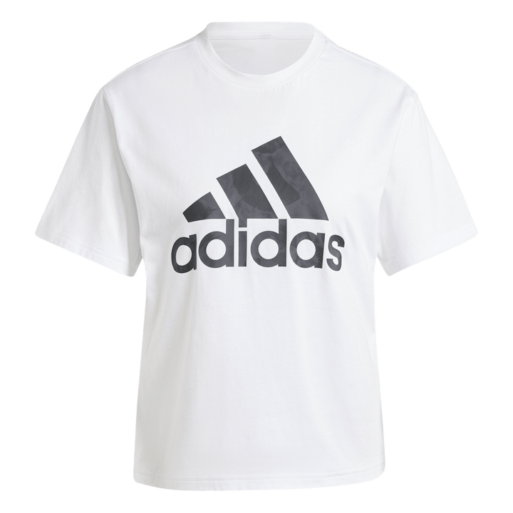 Floral Graphic Big Logo T-Shirt White