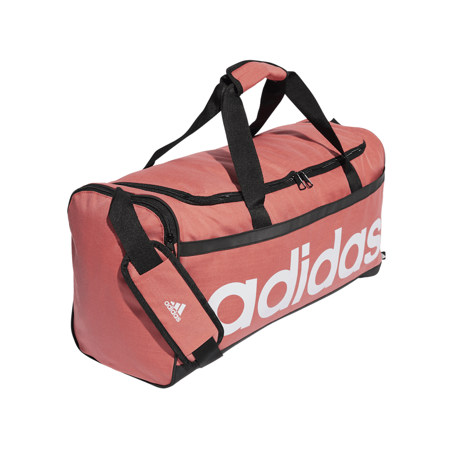 Essentials Linear Duffel Bag Medium Purple