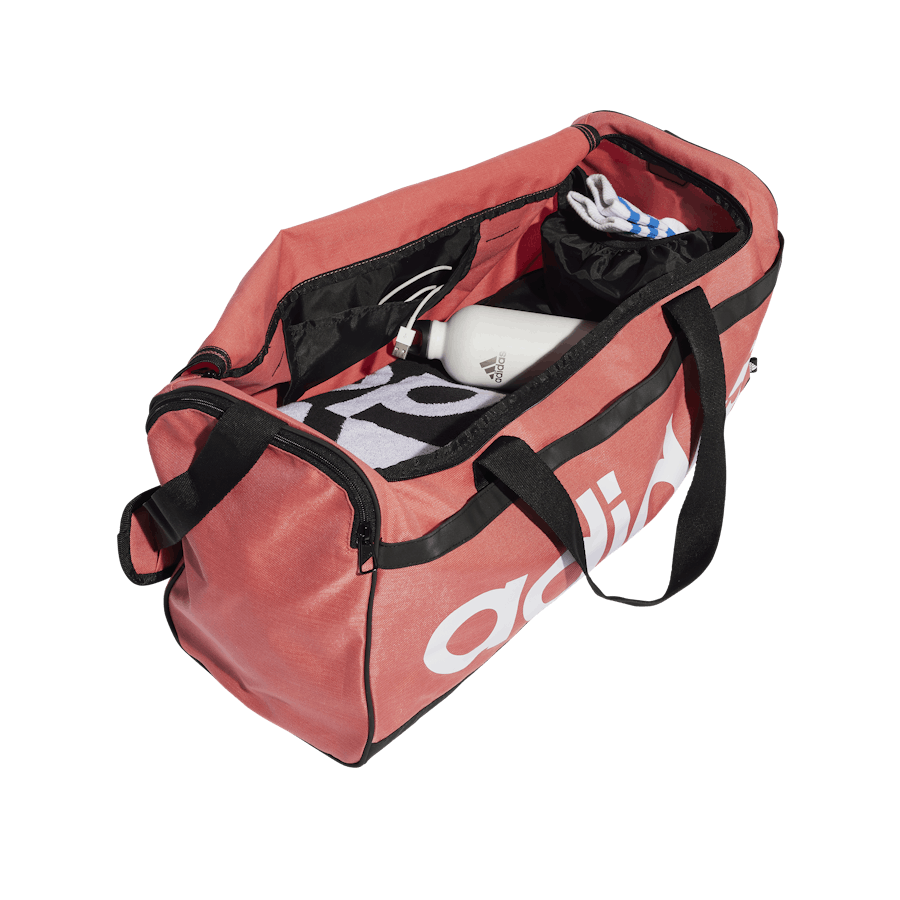 Essentials Linear Duffel Bag Medium Purple