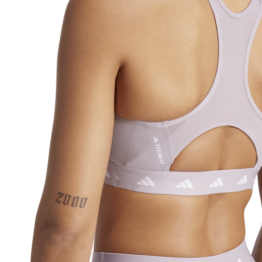 Powerreact Training Medium-Support Techfit Bra Preloved Fig