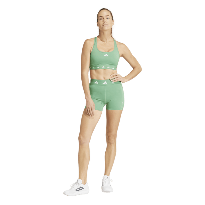 Techfit Kurze Leggings Preloved Grün