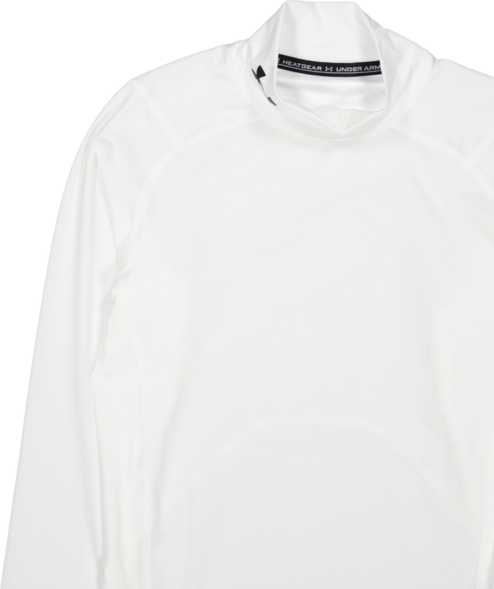 Ua Hg Armour Comp Mock Ls White