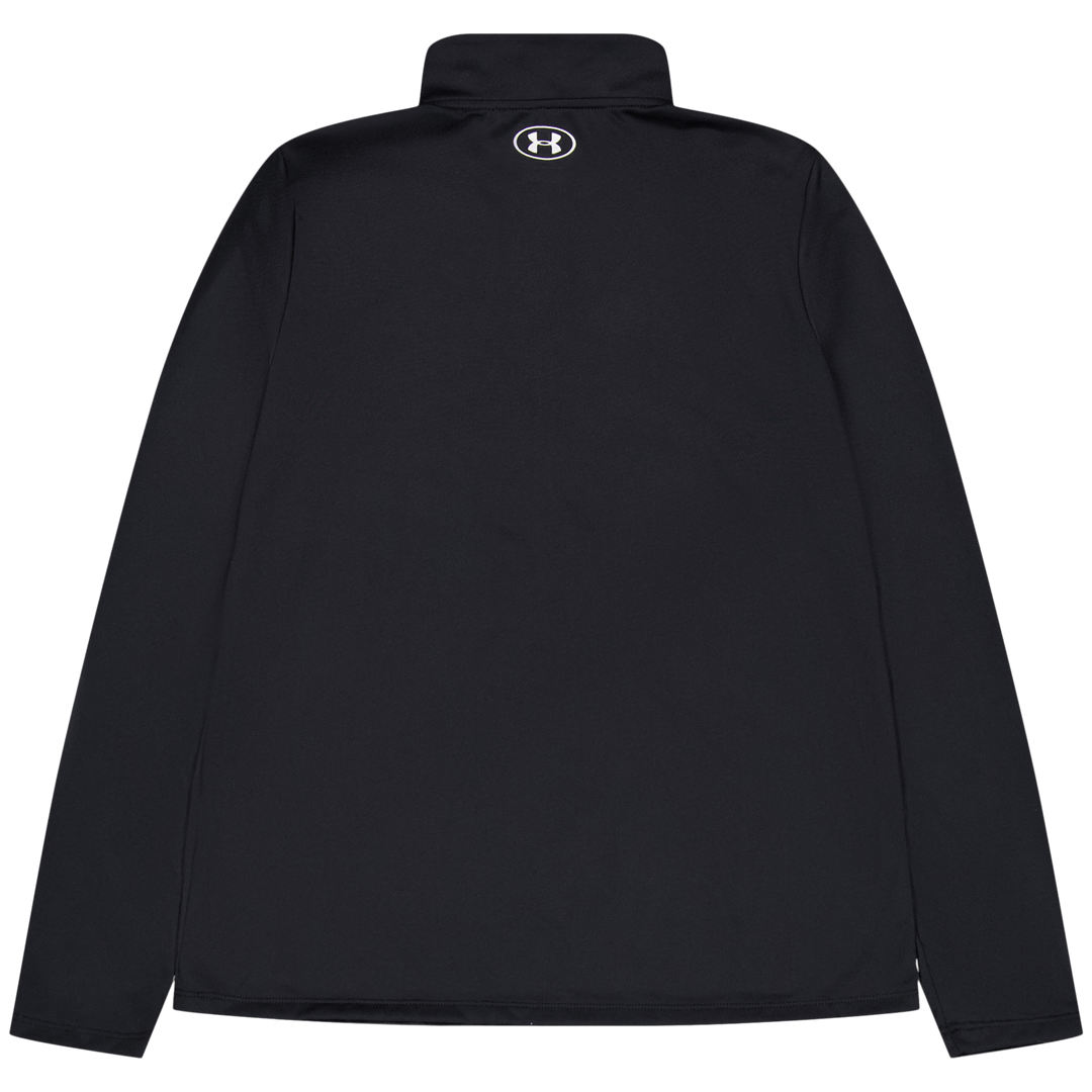 Tech 1/2 Zip- Solid Black
