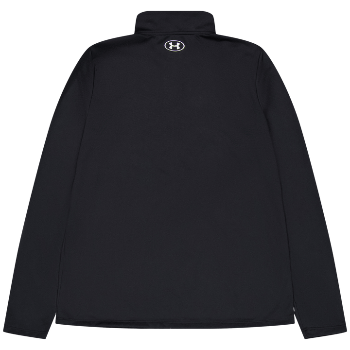 Tech 1/2 Zip- Solid Black