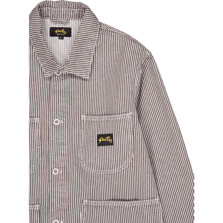 Coverall Jacket Black Stone Hickory