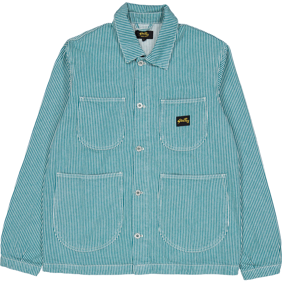coverall jacket agave stone hickory – Footway.com