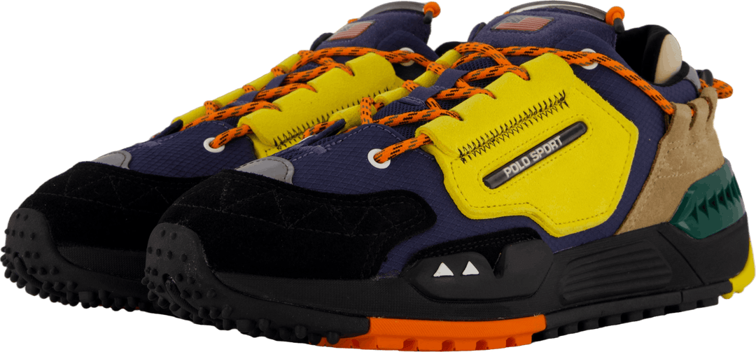 PS200 Suede & Mesh Sneaker Navy Multi