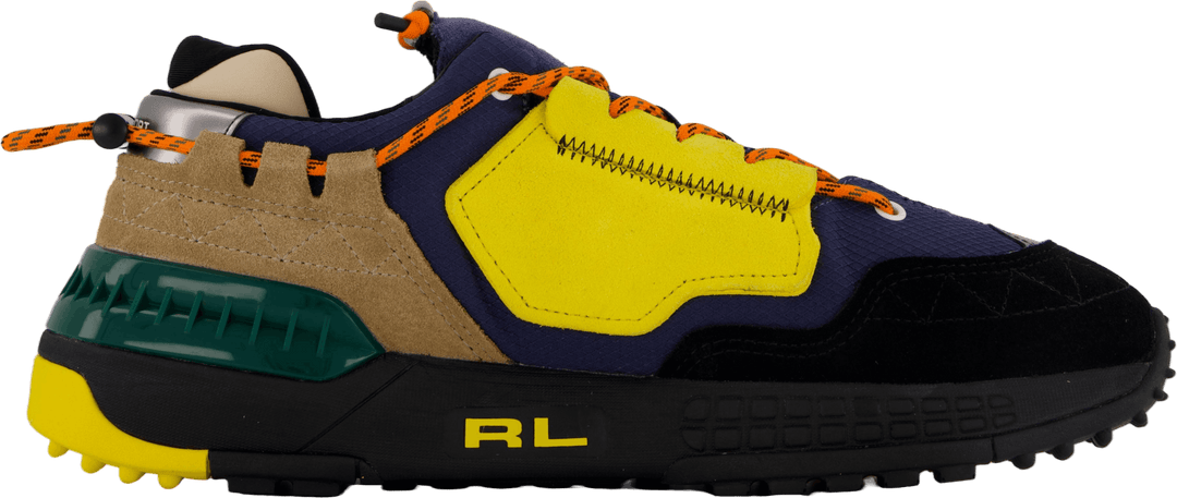 PS200 Suede & Mesh Sneaker Navy Multi