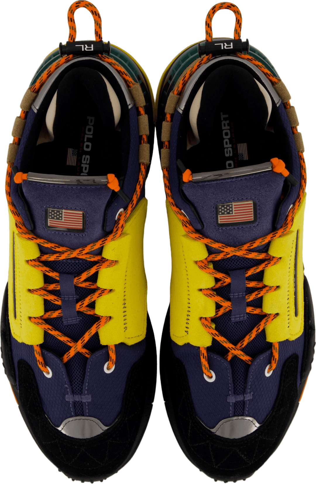 PS200 Suede & Mesh Sneaker Navy Multi