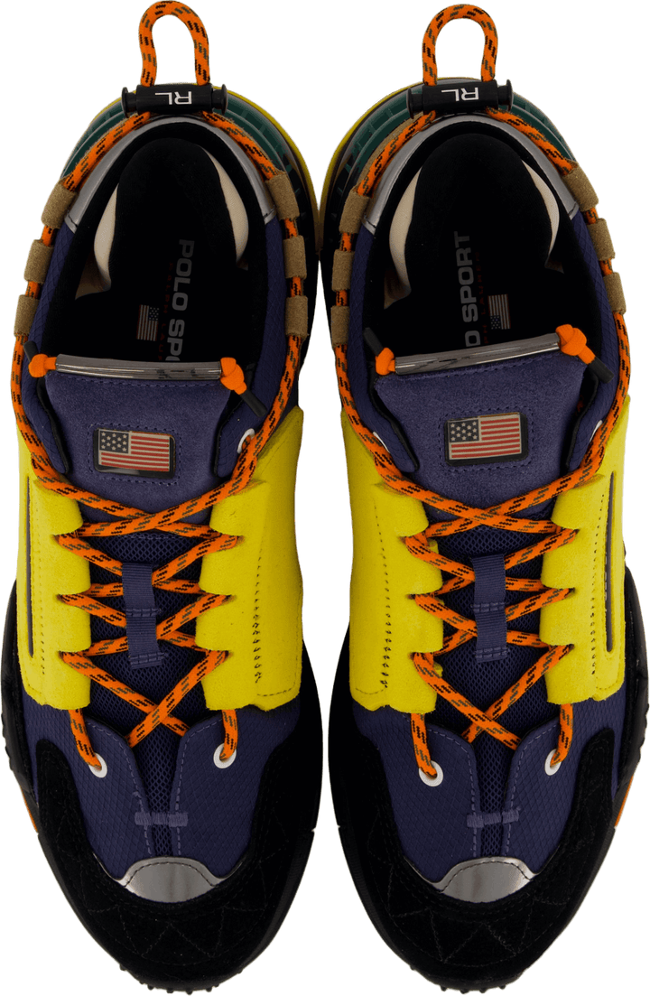 PS200 Suede & Mesh Sneaker Navy Multi
