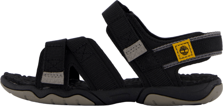2 Strap Sandal Jet Black