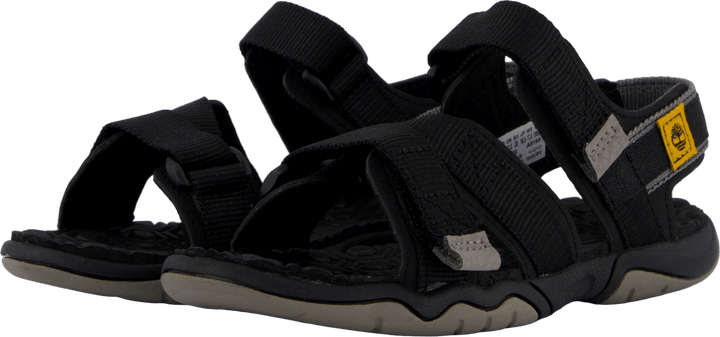 2 Strap Sandal Jet Black
