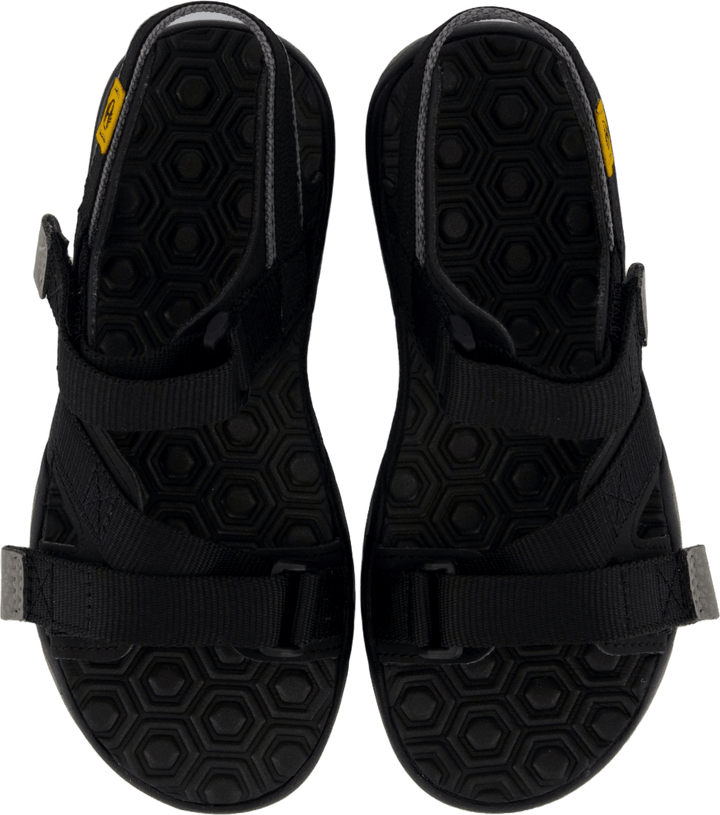2 Strap Sandal Jet Black
