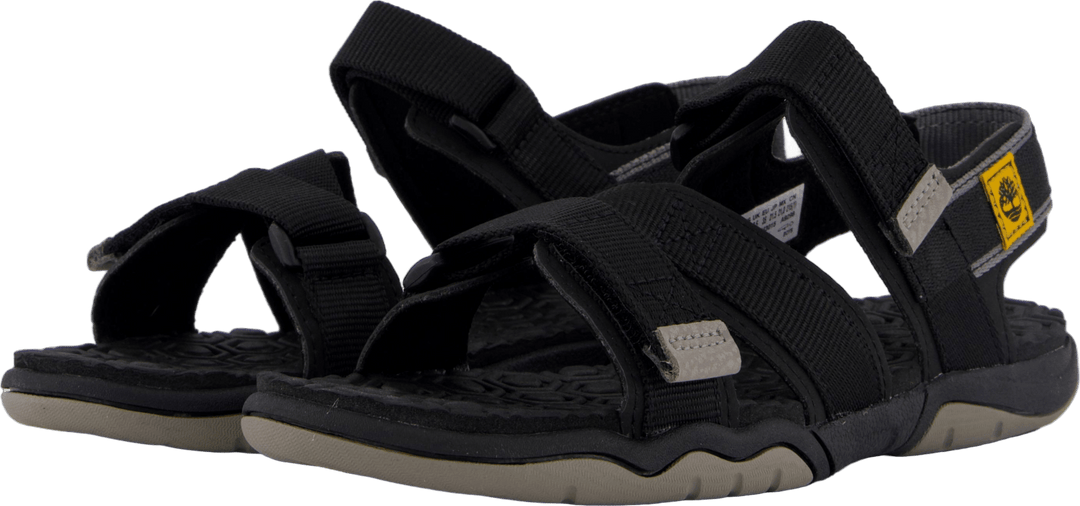 2 Strap Sandal Jet Black