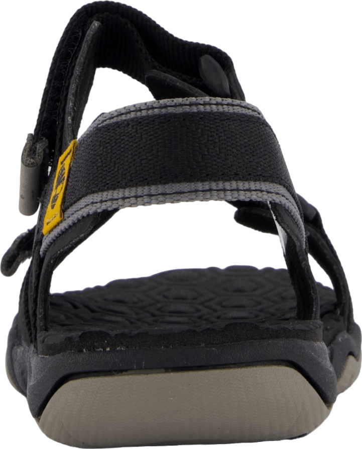2 Strap Sandal Jet Black