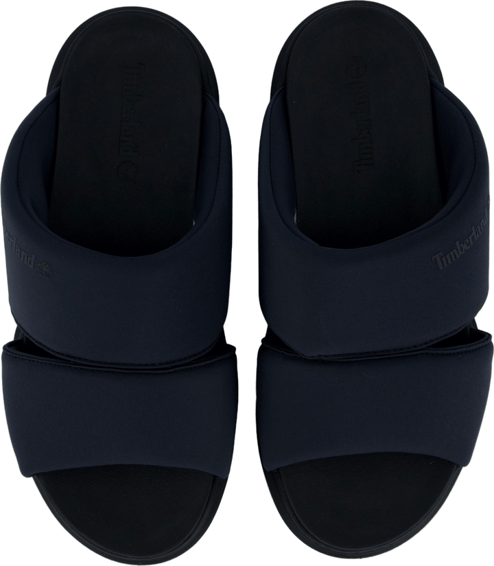 Slide Sandal Greyfield Blk Knit