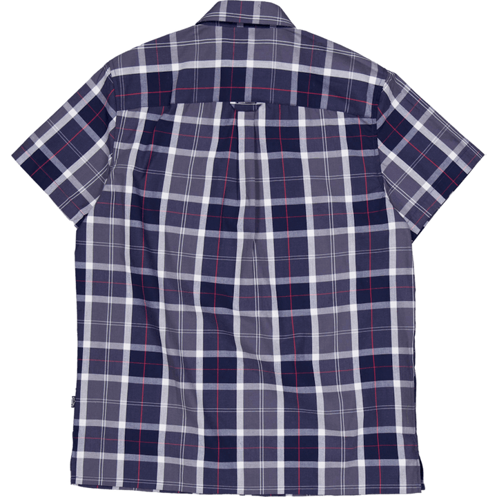 Chemise Iowa à carreaux bleu marine foncé