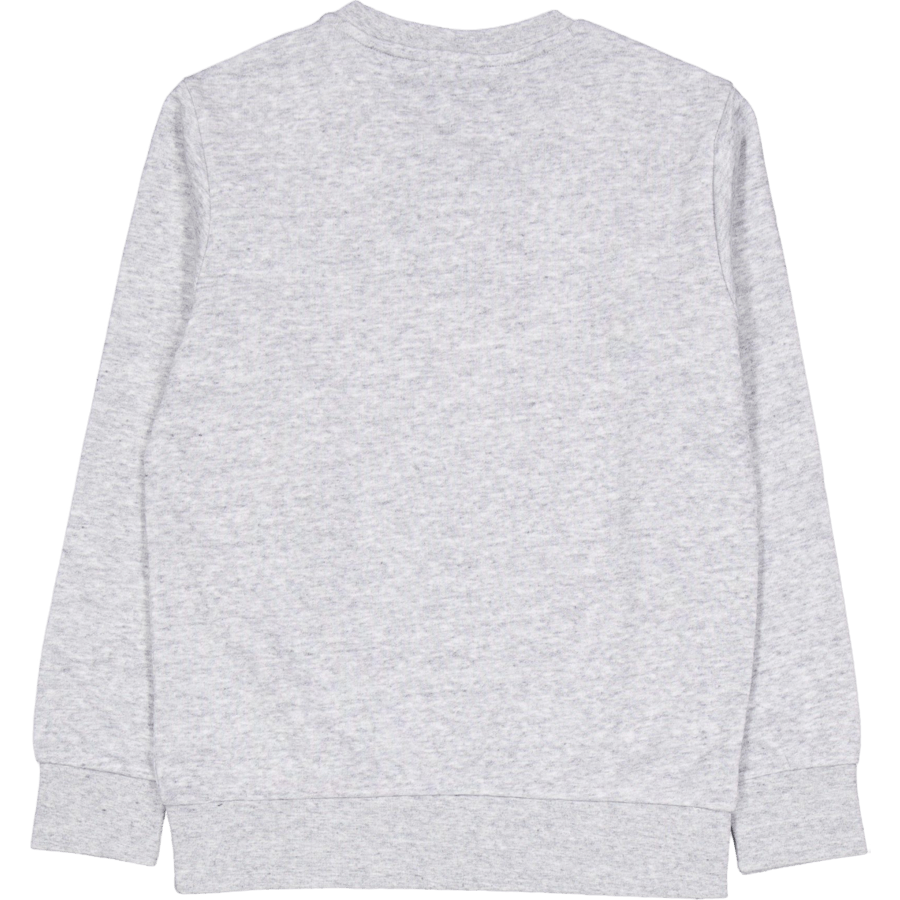 Sweat-shirt ras du cou New Oxford Gris chiné