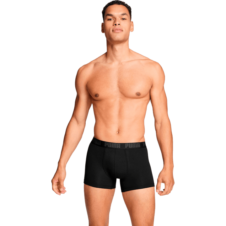 Puma Men Everyday Basic Boxer  Black / Phantom