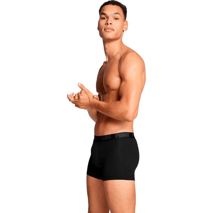 Puma Men Everyday Basic Boxer  Black / Phantom