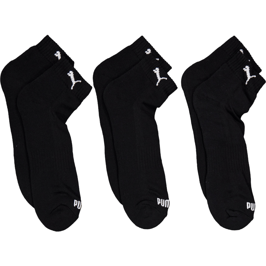 Puma Cushioned Quarter 3p Unis Svart