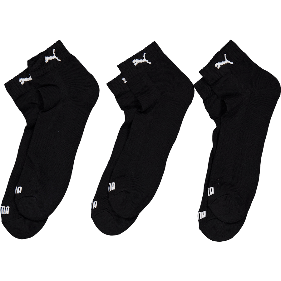 Puma Cushioned Quarter 3p Unis Svart