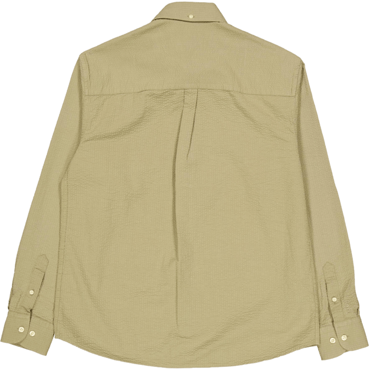 Bush Seersucker Shirt Olive