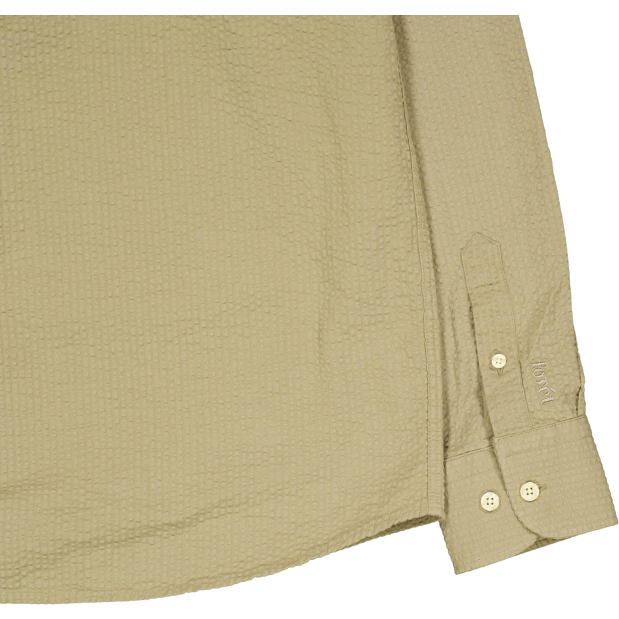 Bush Seersucker Shirt Olive