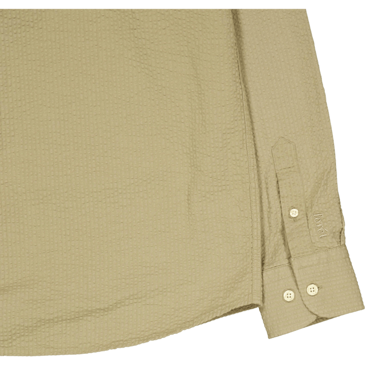 Bush Seersucker Shirt Olive