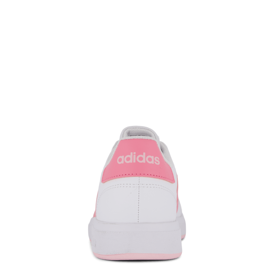 Grand Court Lifestyle Tennis Lace-Up Shoes Cloud White / Bliss Pink / Clear Pink