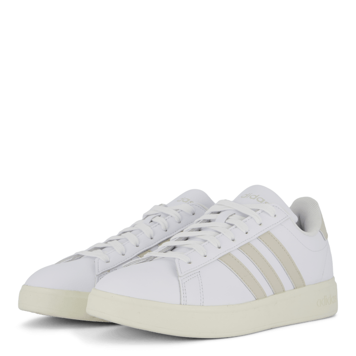 Grand Court Cloudfoam Comfort Shoes Cloud White / Aluminium / Off White