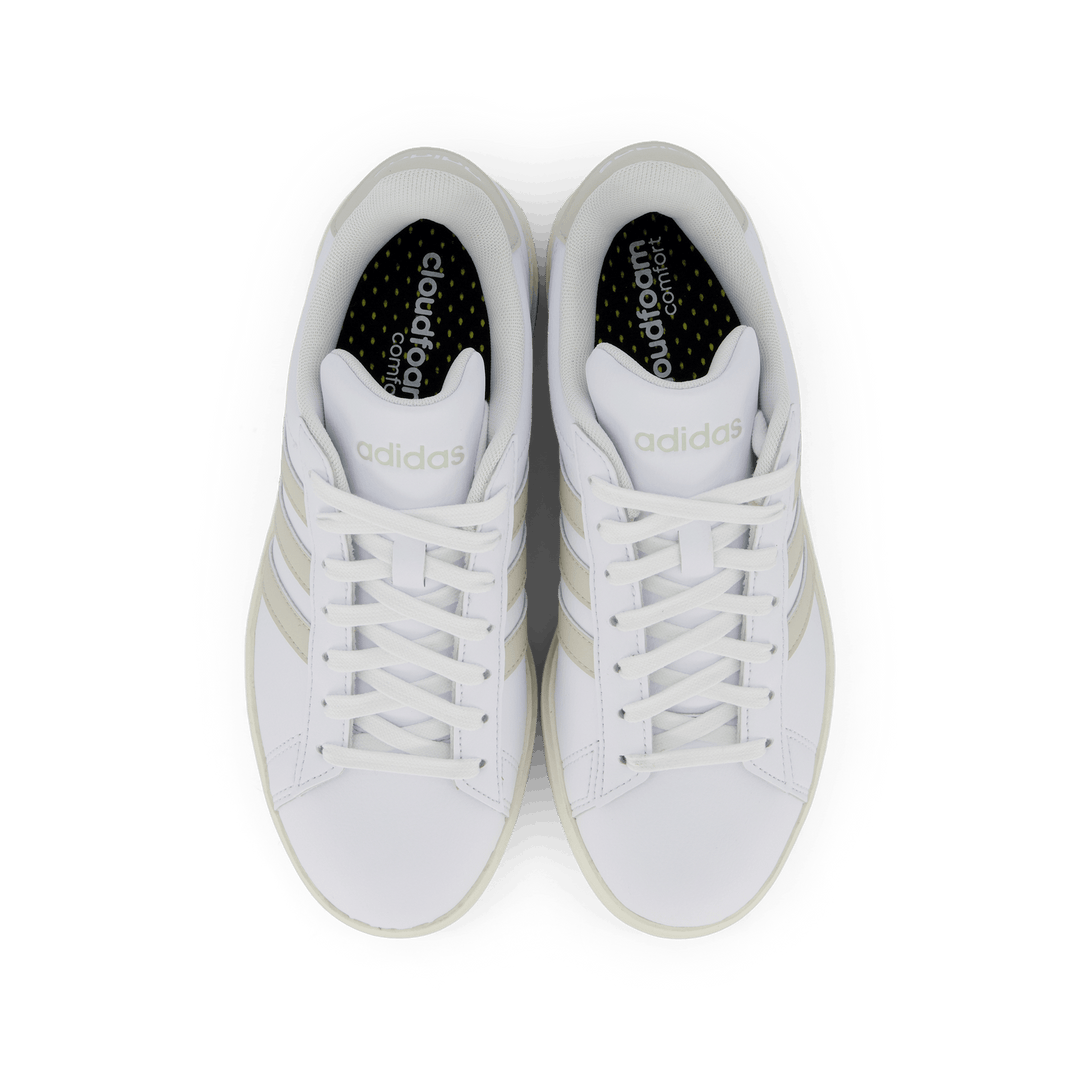 Grand Court Cloudfoam Comfort Shoes Cloud White / Aluminium / Off White