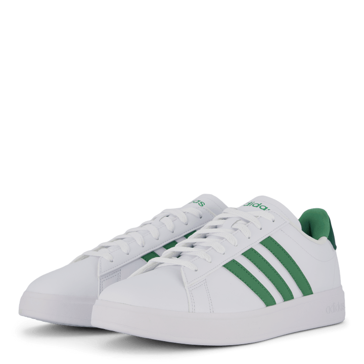 Grand Court 2.0 Shoes Cloud White / Prlogr / Cgreen