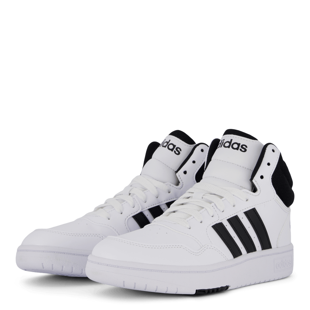 Hoops Mid Shoes Cloud White / Core Black / Core Black