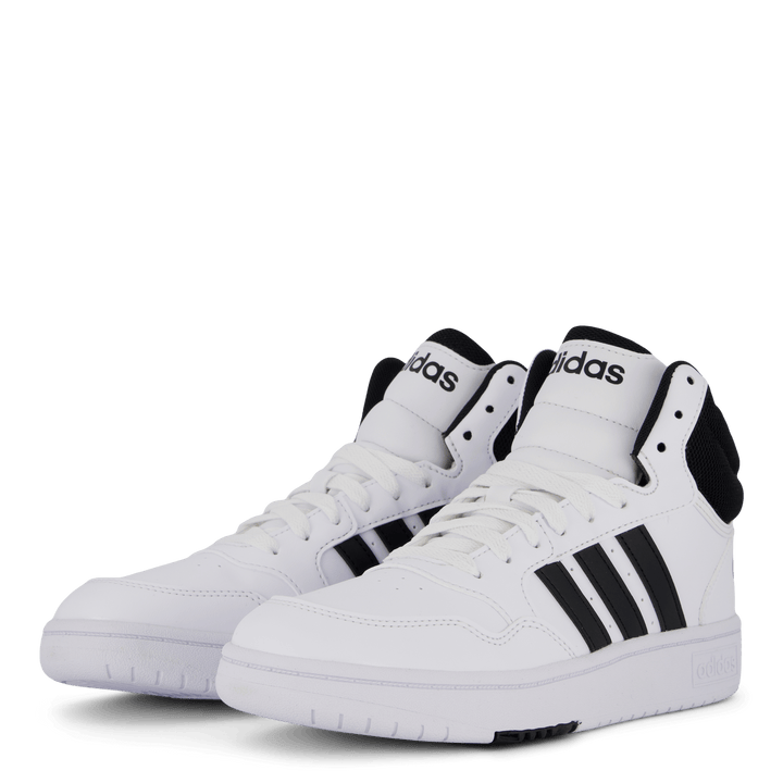 Hoops Mid Shoes Cloud White / Core Black / Core Black