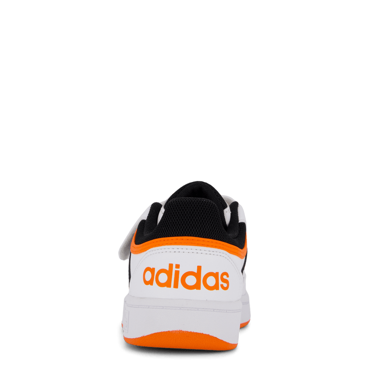 Hoops Lifestyle Basketball Hook-and-Loop Shoes Cloud White / Core Black / Impora