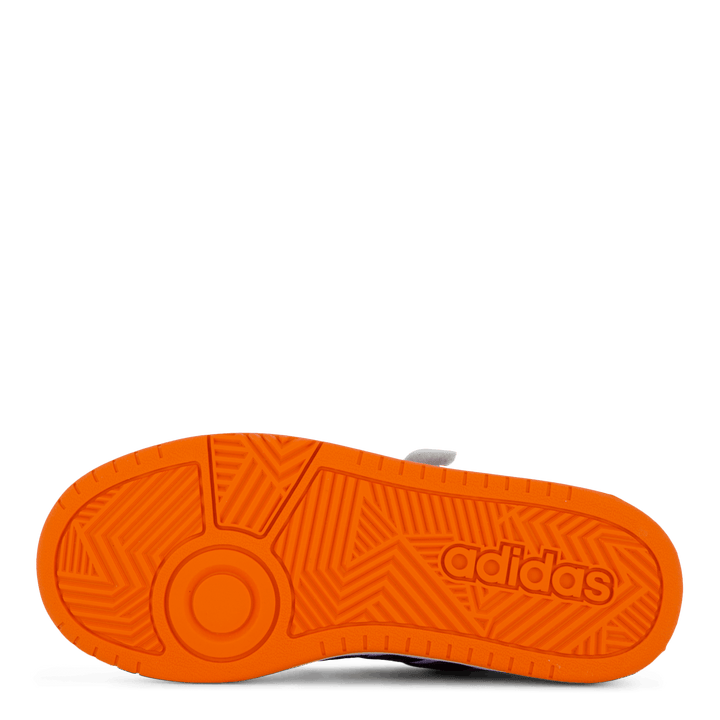 Hoops Lifestyle Basketball Hook-and-Loop Shoes Cloud White / Core Black / Impora