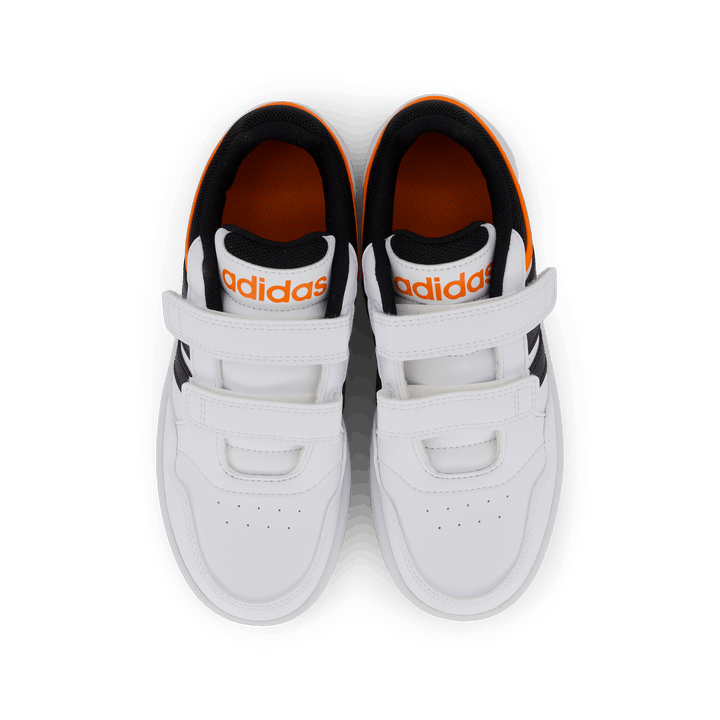 Hoops Lifestyle Basketball Hook-and-Loop Shoes Cloud White / Core Black / Impora