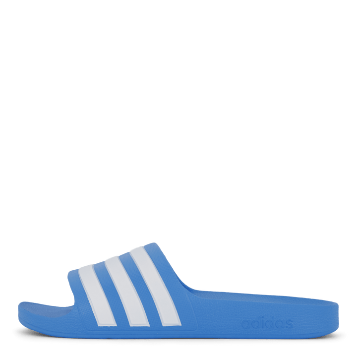 Adilette Aqua Slides Kids Blue Burst / Cloud White / Blue Burst
