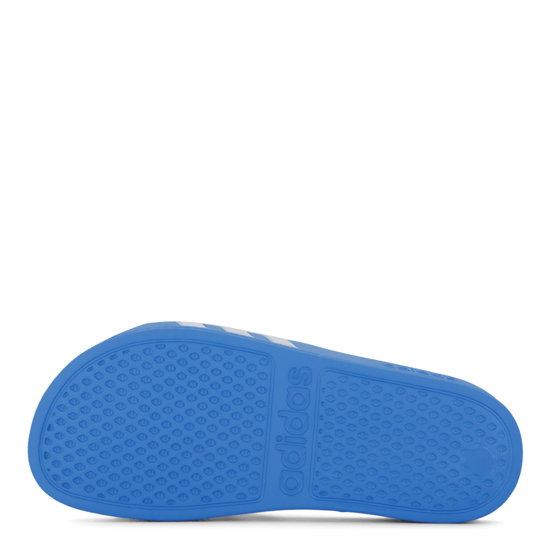 Adilette Aqua Slides Kids Blue Burst / Cloud White / Blue Burst