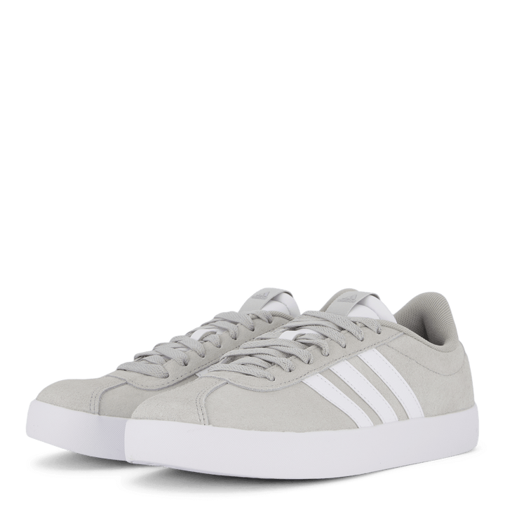 VL Court 3.0 Shoes Grey Two / Cloud White / Silver Metallic