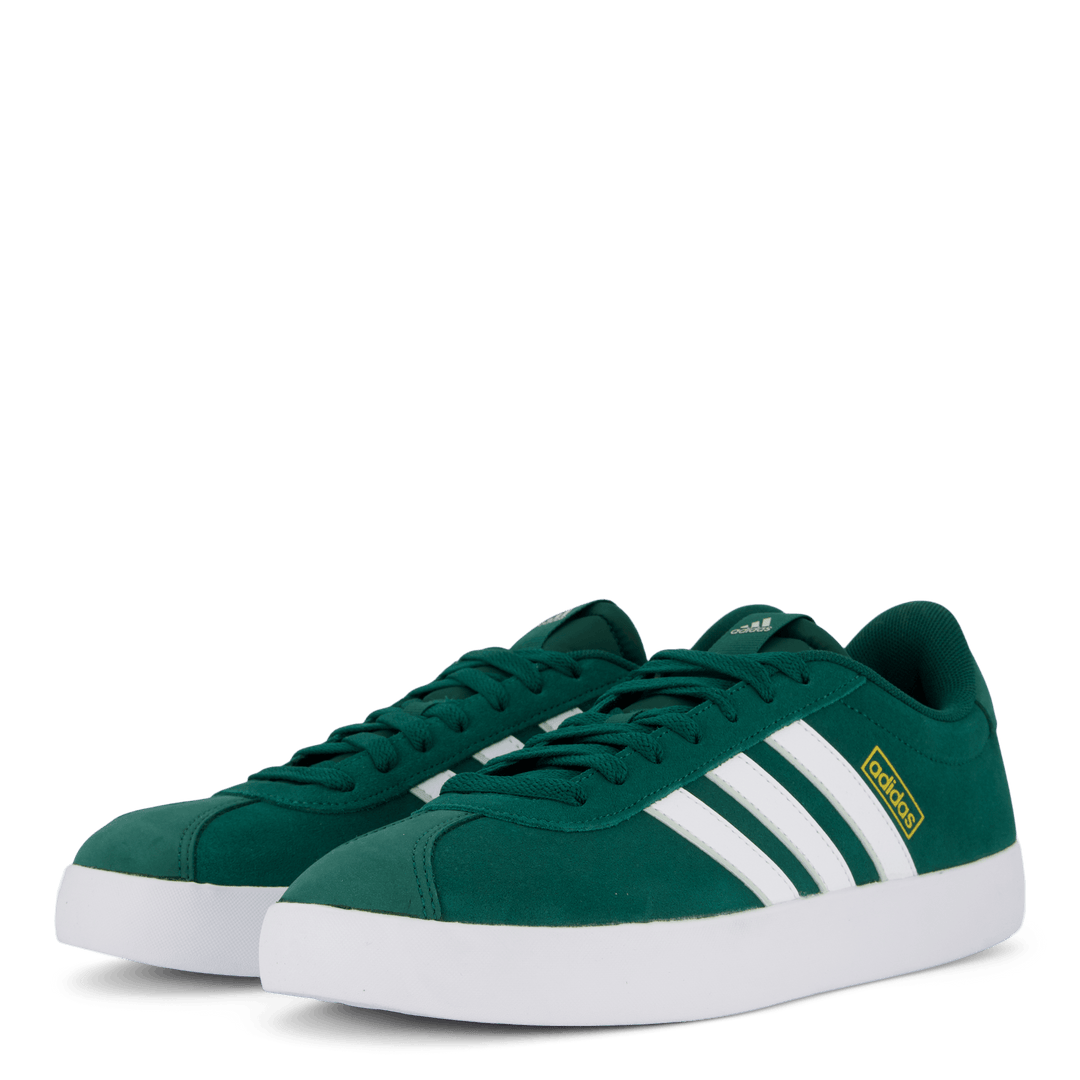 VL Court 3.0 Shoes Collegiate Green / Cloud White / Wonder Silver