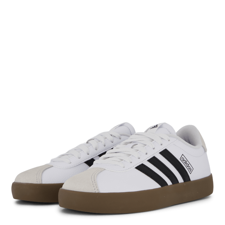 VL Court 3.0 Low Skateboarding Shoes Cloud White / Core Black / Greone