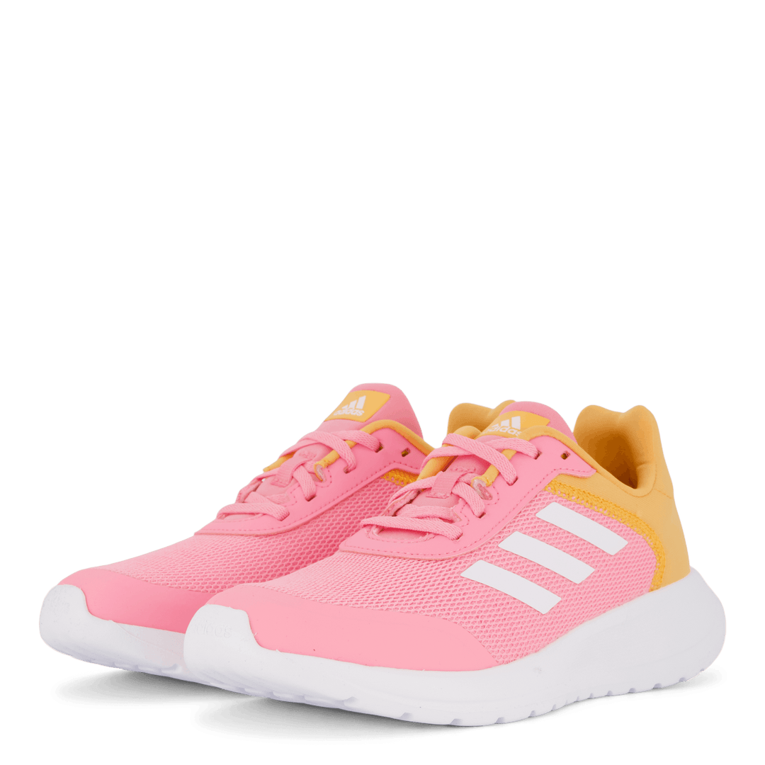 Tensaur Run Shoes Bliss Pink / Cloud White / Hazy Orange