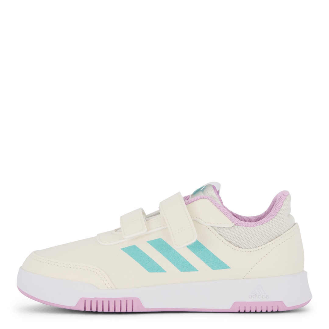 Tensaur Hook and Loop Shoes Chalk White / Semi Flash Aqua / Bliss Lilac