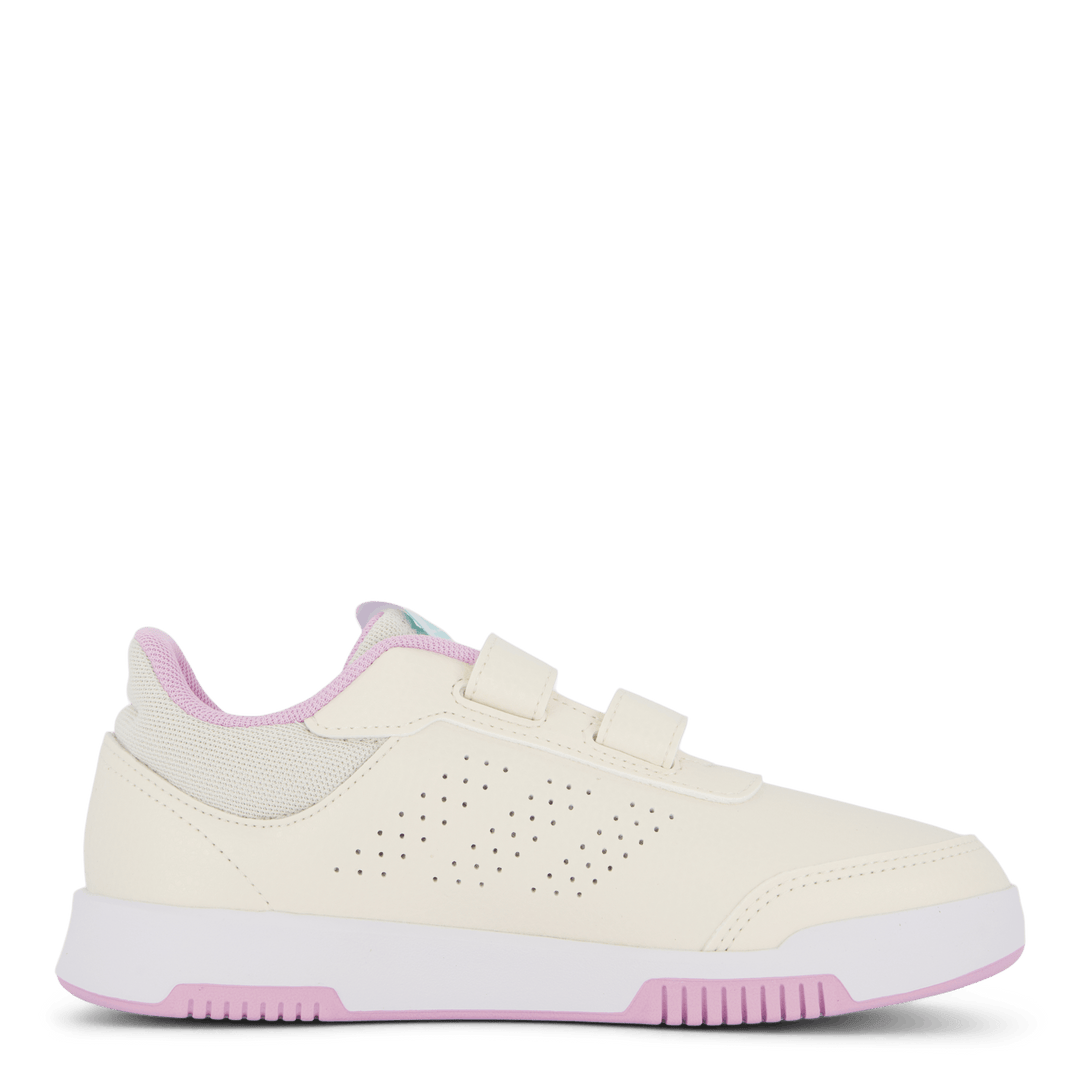 Tensaur Hook and Loop Shoes Chalk White / Semi Flash Aqua / Bliss Lilac